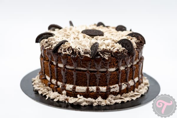 50 pastel personalizado | oreo cake cheesecake con base de oreo | cheese oreo | cake de oreo