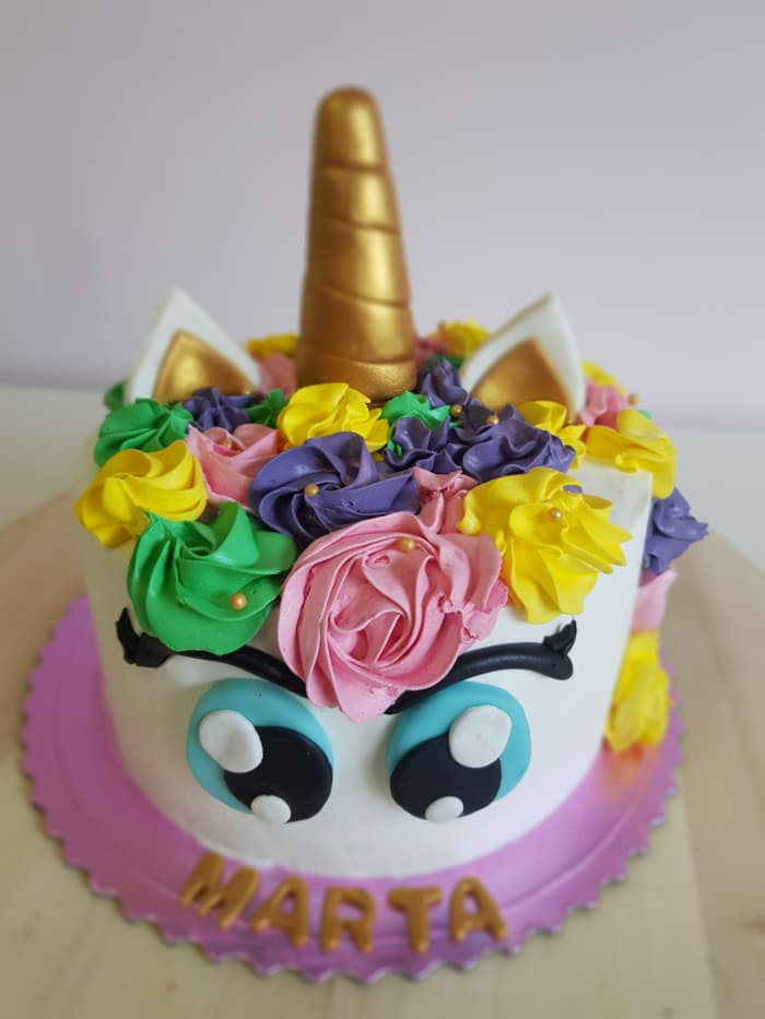 torta de unicornio