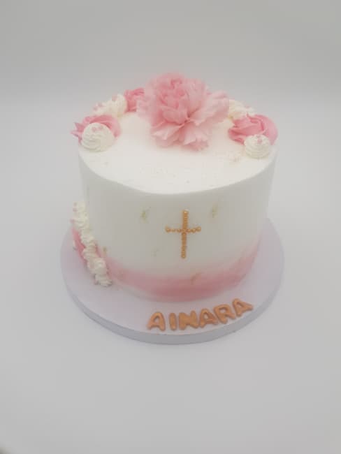 pastel para fiesta de bautizo